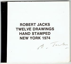 Twelve Drawings Hand Stamped New York 1974 [Cover title]