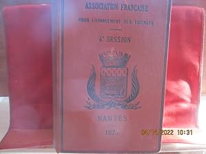 Nantes - Bretagne - Association Française pour l'avancemment des Sciences - 4 ème Session - Scien...