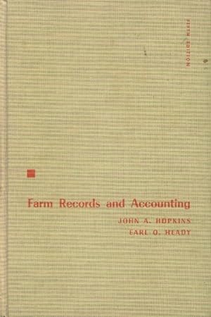 Farm Records and Accounting (Fifth Edition)