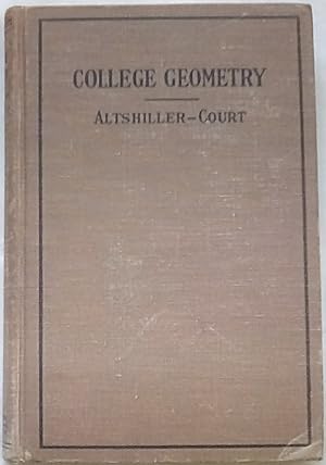 College Geometry: A Second Course in Plane Geometry for Colleges and Normal Schools