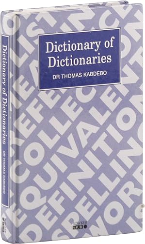 Dictionary of Dictionaries