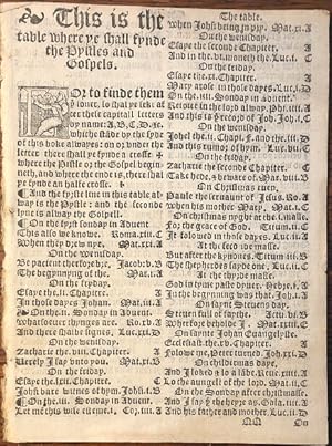 The Newe Testament in Englyshe and in Latin of Erasmus . [A Fragment: 5 leaves]