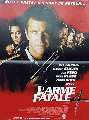 "L'ARME FATALE 4 (LETHAL WEAPON 4)" Réalisé par Richard DONNER en 1998 avec Mel GIBSON, Danny GLO...