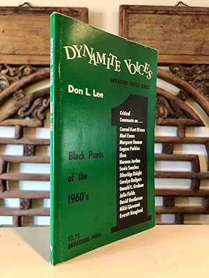 Dynamite Voices I: Black Poets Of The 1960s (Broadside Critics Series)