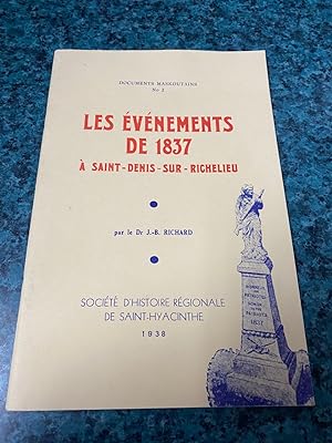 Les événements de 1837 à Saint-Denis-sur-Richelieu