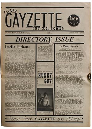 Adz Gayzette. Vol. 1 No. 16 [January 21, 1971]