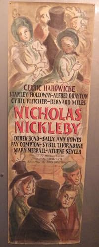 Nicholas Nickleby film poster;