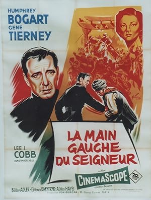 "LA MAIN GAUCHE DU SEIGNEUR (LEFT HAND OF GOD)" Réalisé par Edward DMYTRYK en 1955 avec Humphrey ...