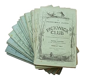 Posthumous Papers of the Pickwick Club With forty-three illustrations, by R. Seymour and Phiz [an...