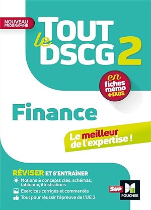 tout le DSCG 2 ; finance