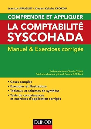 comprendre et appliquer la comptabilité Syscohada ; manuel et exercices