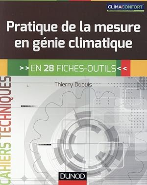 pratique de la mesure en génie climatique ; 33 fiches-outils