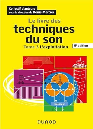 le livre des techniques du son Tome 3 ; l'exploitation (5e édition)