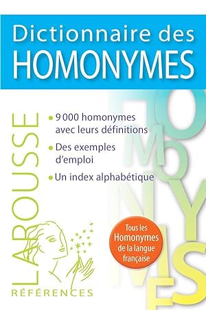 dictionnaire des homonymes
