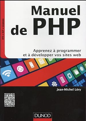 manuel de PHP ; apprenez à programmer et à développer vos sites web