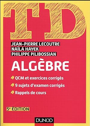 TD : algèbre (5e édition)
