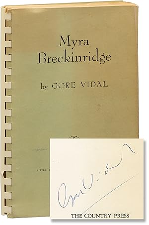 Myra Breckinridge (Uncorrected Proof, signed by the author)