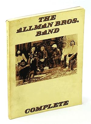 The Allman Bros. (Brothers) Band - Complete: Songbook (Song Book) With Piano Sheet Music, Lyrics ...