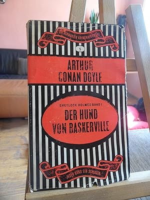 Der Hund von Baskerville. Kriminalroman. [Sherlock Holmes Band]. Die schwarzen Kriminalromane Nr. 5.