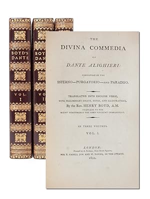 The Divina Commedia of Dante Alighieri, Consisting of the Inferno - Purgatorio - and Paradiso