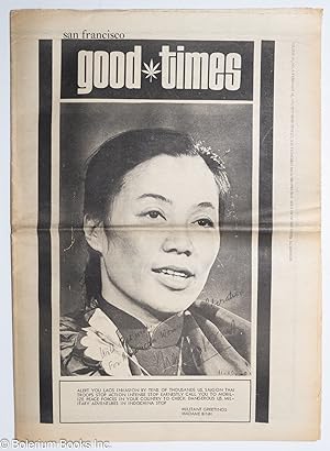 Good Times: vol. 4, #6, Feb. 12, 1971: Militant Greetings, Madame Binh