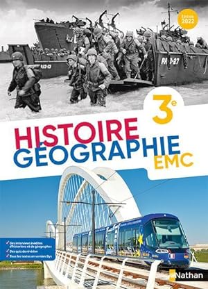 histoire-géographie-EMC : 3e : élève (édition 2022)