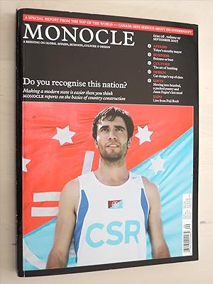 Monocle Magazine : Issue 06. Volume 01 September 2007