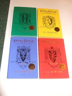 FOUR VOLUMES: Harry Potter & the Philosopher's Stone -book 1 of the Series ( Volume ONE)( The 1st...