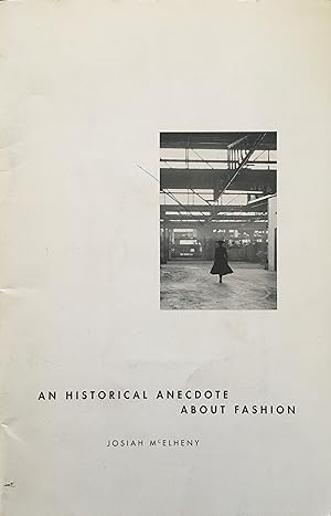 An Historical Anecdote About Fashion
