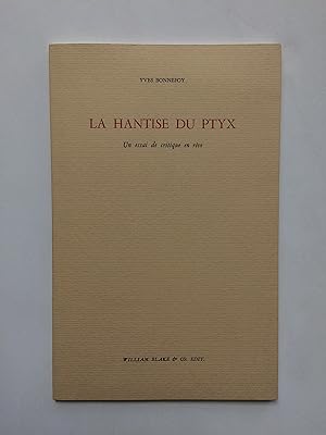 La Hantise du Ptyx