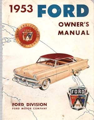 1953 Ford Car Owner's Manual