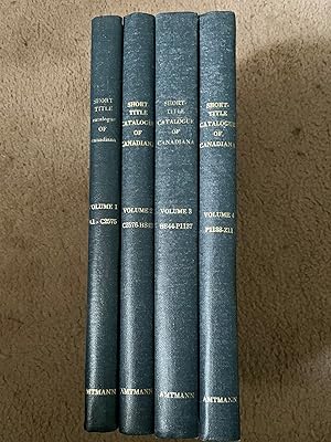 Contributions to a Short-Title Catalogue of Canadiana (Four Volume Set)