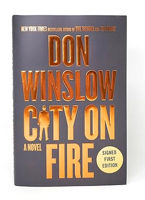 City On Fire SIGNED FIRST EDITION