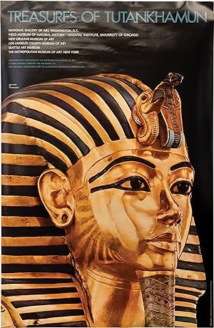 Treasures of Tutankhamun (Original poster from the 1976 exhibition, 3/4 profile variant)