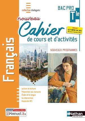 français : terminale : bac pro : cahier de cours et d'activités : livre + licence élève (édition ...