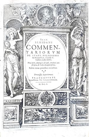 Commentariorum de statu religionis et Reipublicae, Carolo V. Caesare, Libri XXVI.Francofurti, apu...
