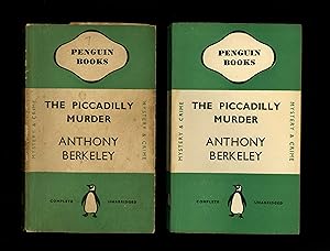 THE PICCADILLY MURDER - First Penguin paperback edition - Penguin No. 153 - fourth printing in sc...