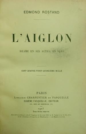 L'AIGLON.