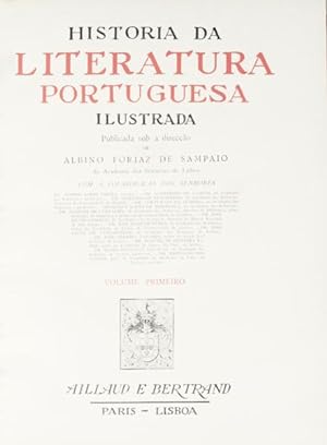 HISTORIA DA LITERATURA PORTUGUESA. [4 VOLS]