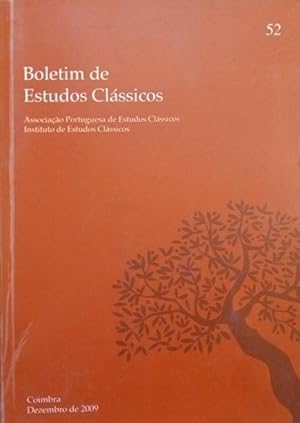 BOLETIM DE ESTUDOS CLÁSSICOS, N.º 52, 2009.