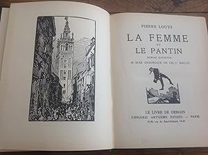 3 titres en un volume relié : La Femme et le Pantin - Les Aventures du ROI PAUSOLE - APHRODITE