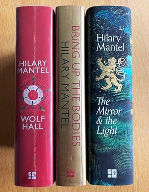 Wolf Hall Trilogy Hardcovers - Wolf Hall 1st print Signed to a Publishers Bookplate, Bring up the...
