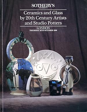 Sotheby's Ceramics and Glass By 20th Century Artists and Studio Potters : October 1990