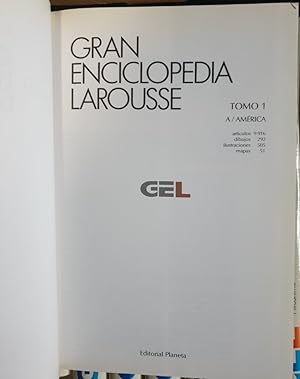 GRAN ENCICLOPEDIA LAROUSSE. 24 VOLUMENES EN COLOR + 4 APENDICES.