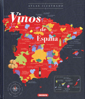 ATLAS ILUSTRADO VINOS DE ESPAÑA