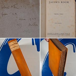 JACOB'S ROOM >>Signed by Siegried Sassoon to Gabriel Atkin<<