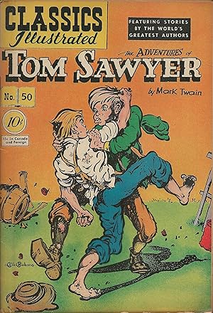 Tom Sawyer Classics Illustrated #50 HRN #51 First Print VGF