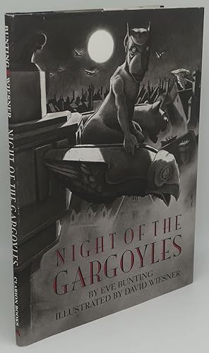 NIGHT OF THE GARGOYLES [Signed by Illustrator, David Wiesner]
