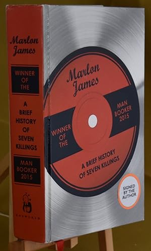 A Brief History of Seven Killings. First thus . Commemorative Edition. Signed by the Author