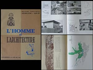 L'HOMME ET L'ARCHITECTURE N°5-6 1945 LE CORBUSIER, Saint Dié, NEUTRA, AALTO